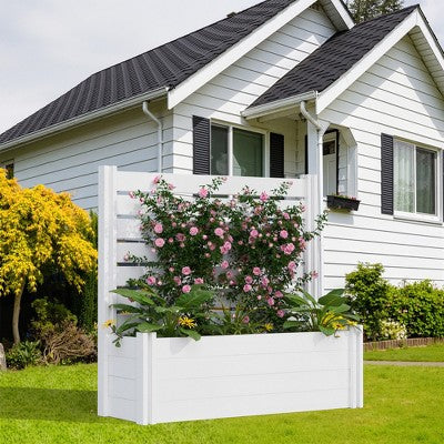 Grzadke PVC z trejażem i palikami, 259 x 122 cm