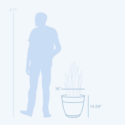 Kosz doniczkowy z rattanu na taras i balkon