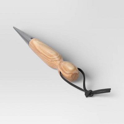 Dwa stalowe narzędzia do pielęgnacji roślin doniczkowych