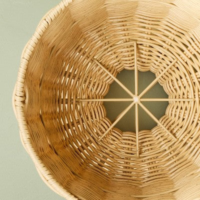 Kwadratowa doniczka samonawadniająca 25 x 25 cm pomarańczowa